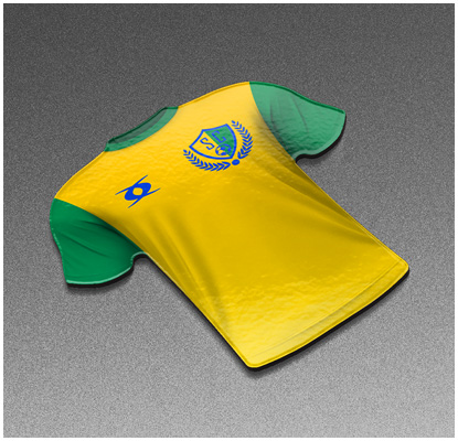 Aimants en forme de maillot de sport