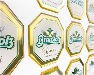 Epoxy stickers for beer tap
BRAUSTOLZ