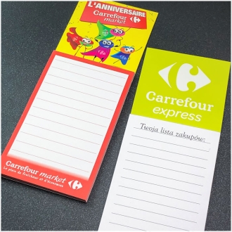 Magnetic notepads
CARREFOUR