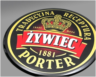 Epoxy stickers for beer tap
ŻYWIEC